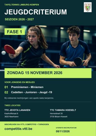 flyer jeugdcriterium fase 1